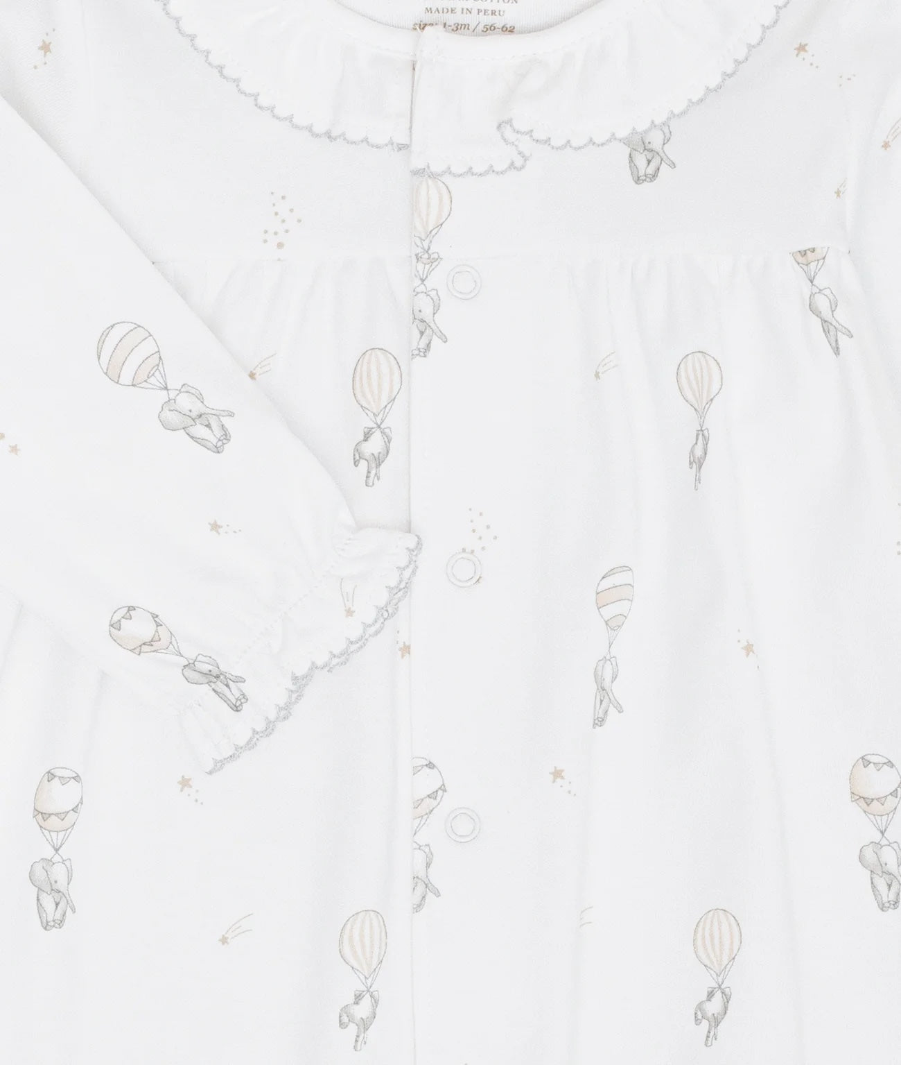 Flying Elephants Gia Overall White