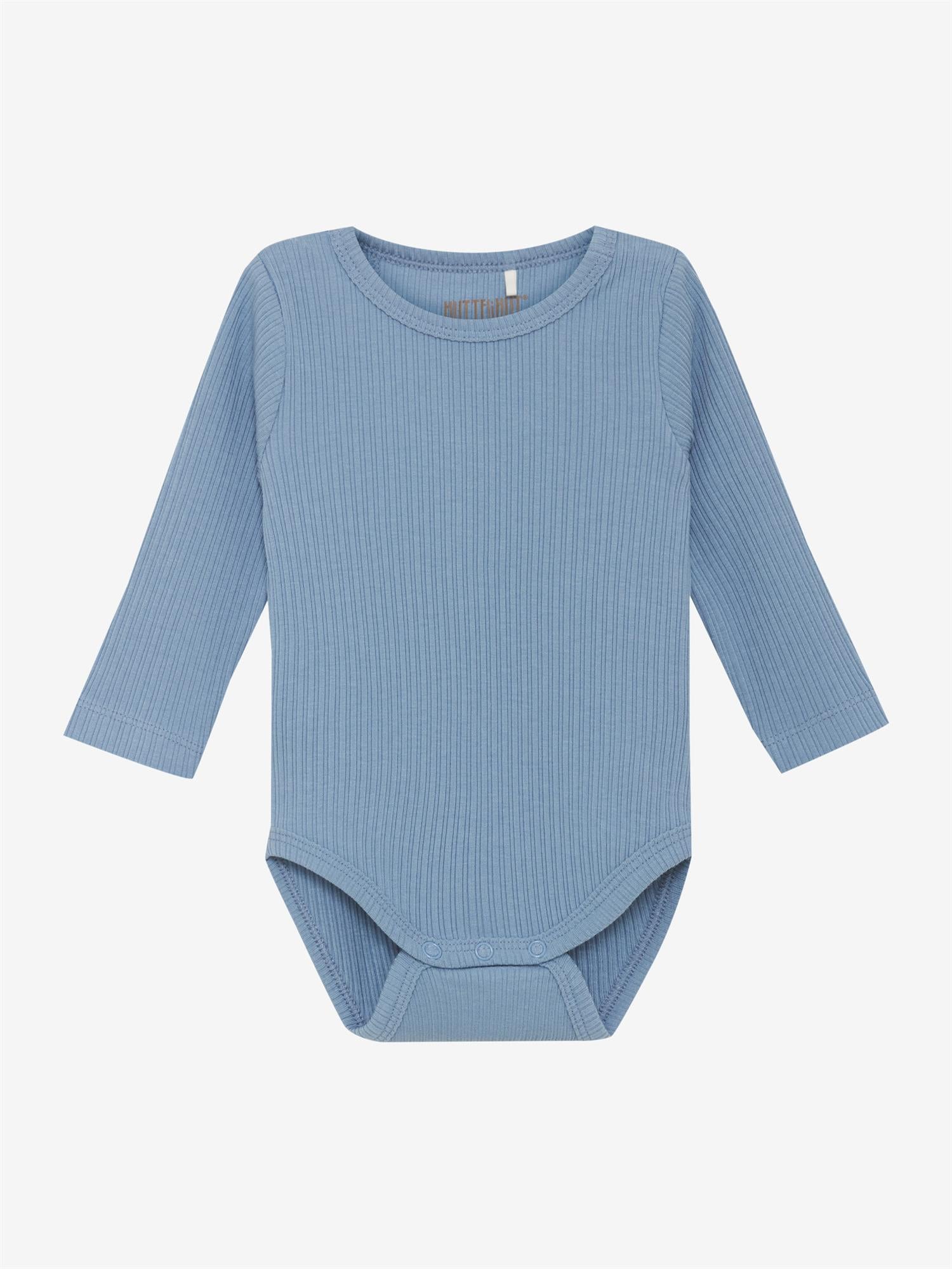 Body Ls Rib Windward Blue