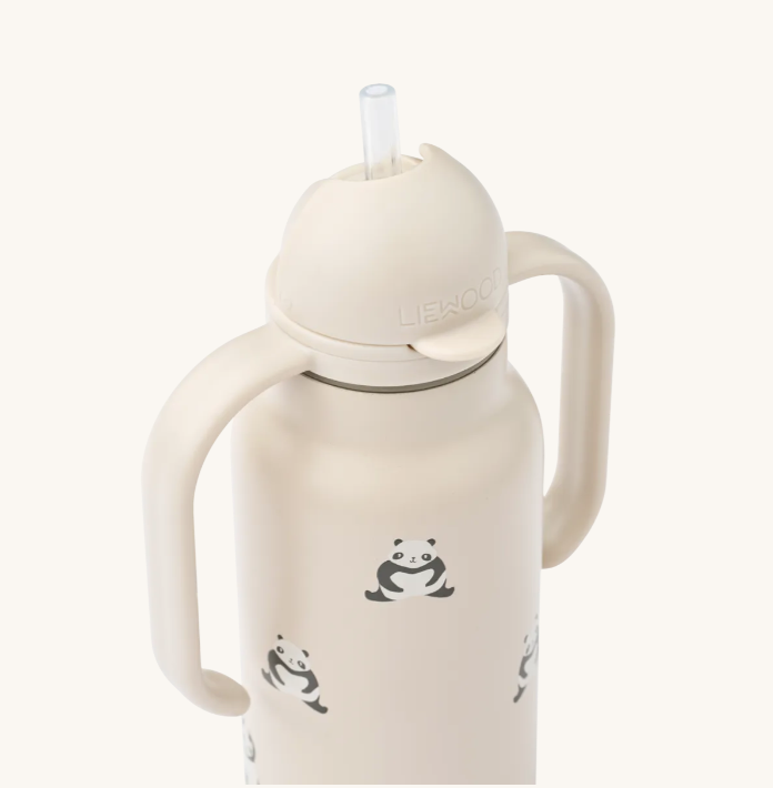 Kimmie Water Bottle 250ML Mini Panda/Sandy