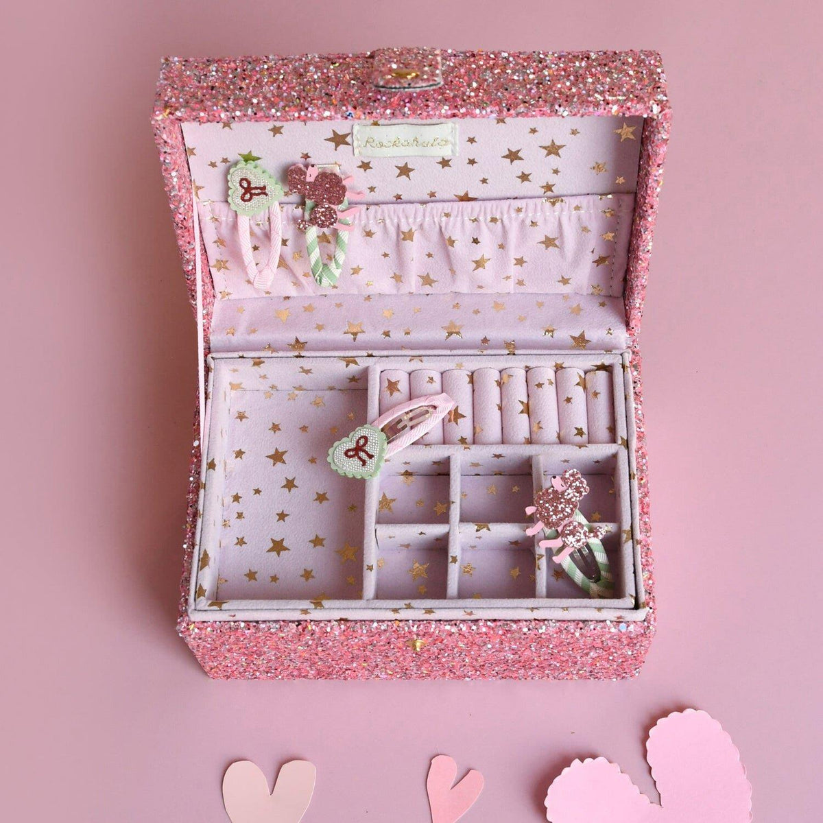 Confetti Glitter Large Jewellery Box