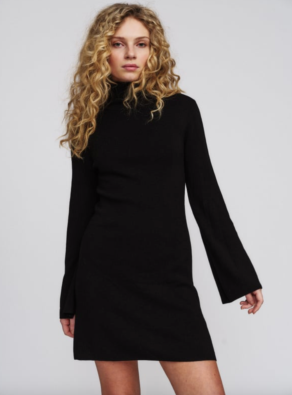 Melina Merino Dress Black