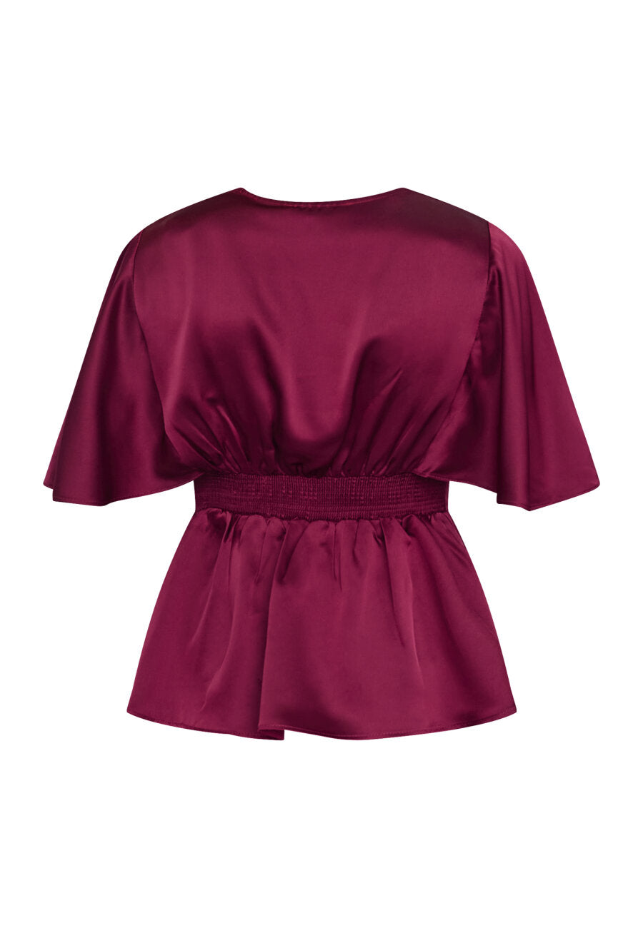 Gisela Top Bordeaux
