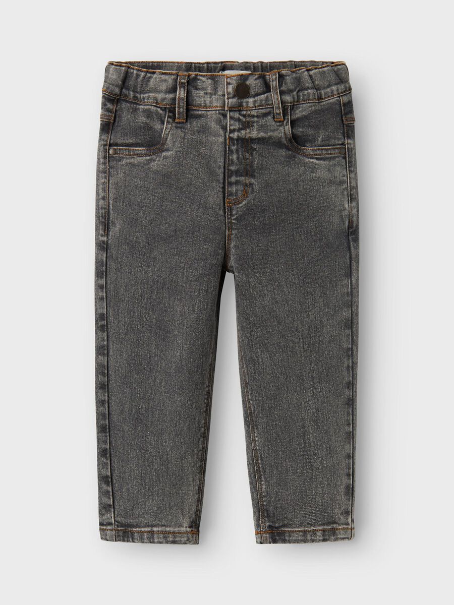 Berlin Baggy Jeans Light Grey Melange