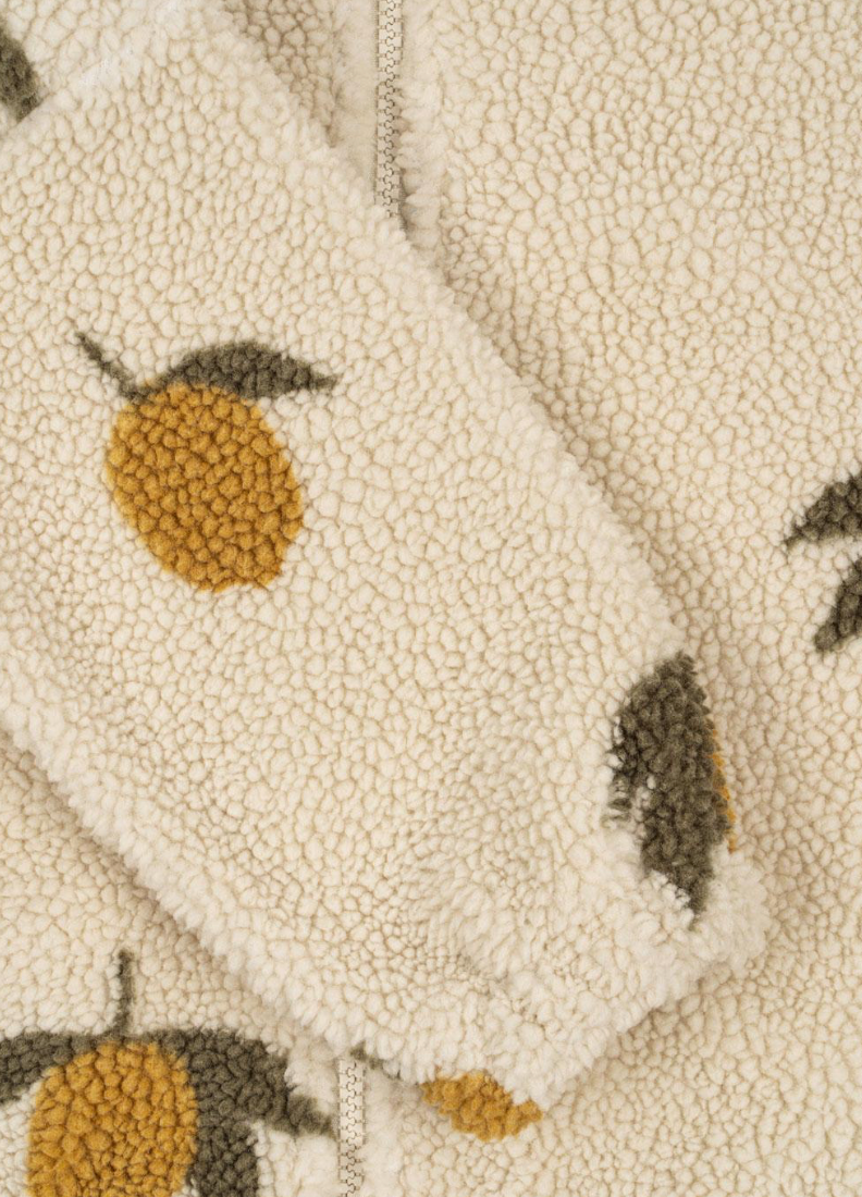 Jody Teddy Jacket Mon Grand Citron
