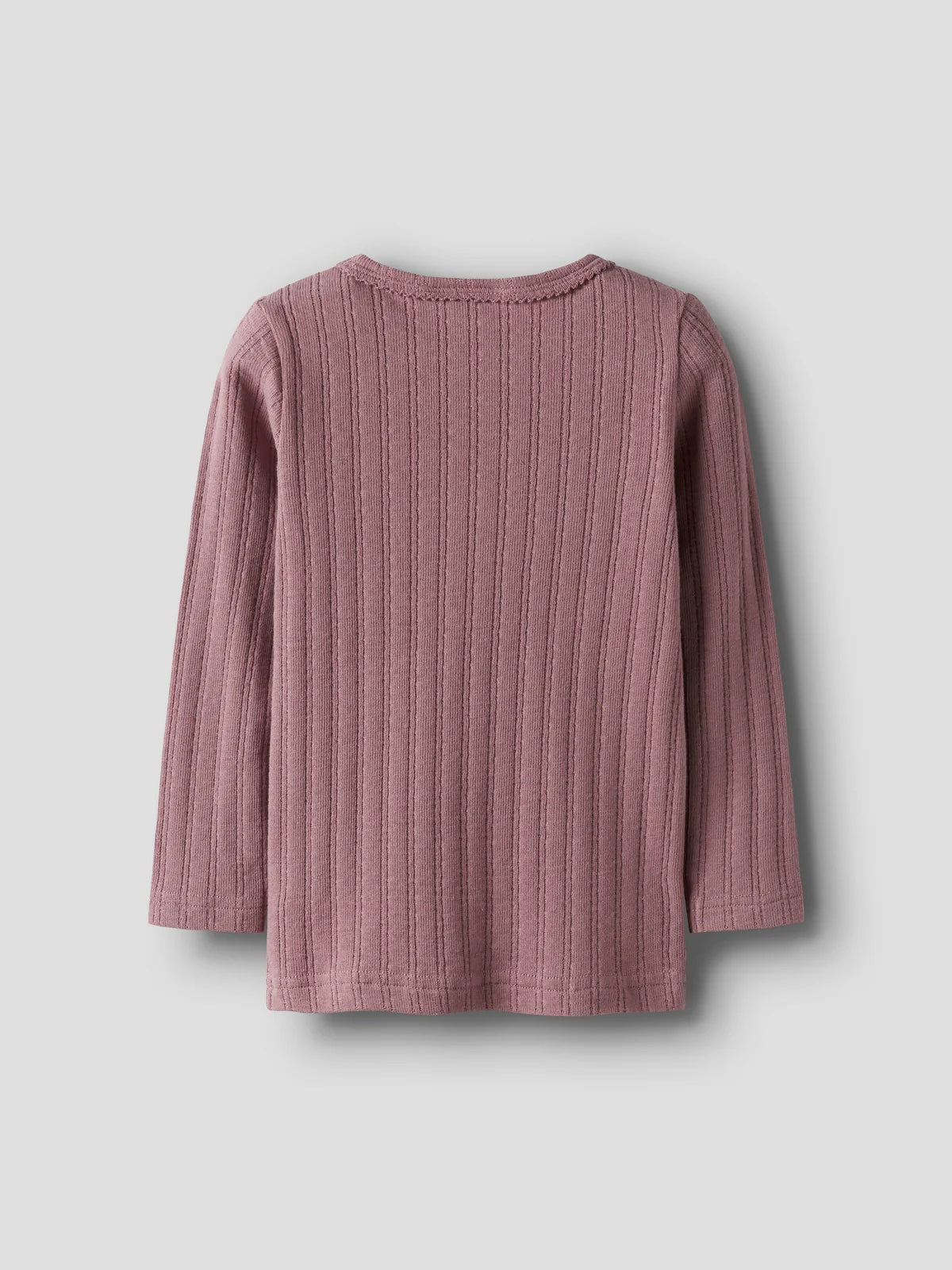 Rita Sig Ls Slim Top Mini Nostalgia Rose