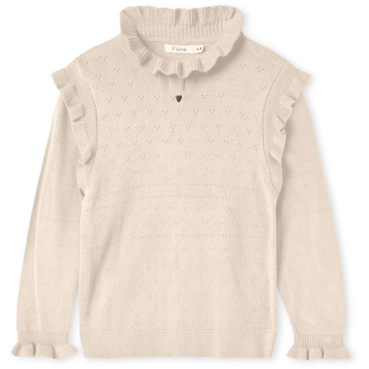 Fame Langermet Bluse Sandshell