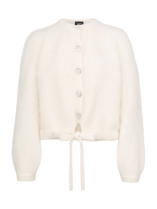 Franca Lux Chunky Cardigan White