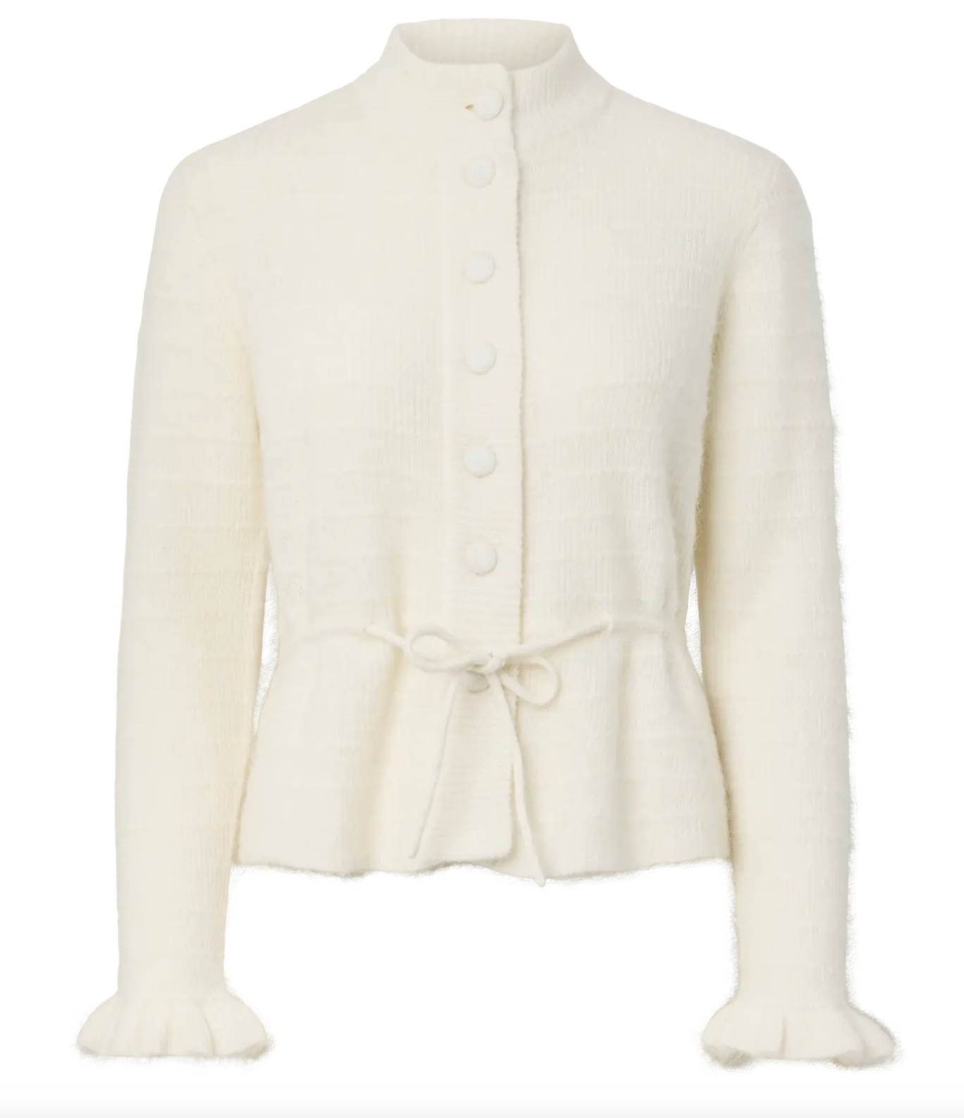YASTHELLIS LS Cardigan White