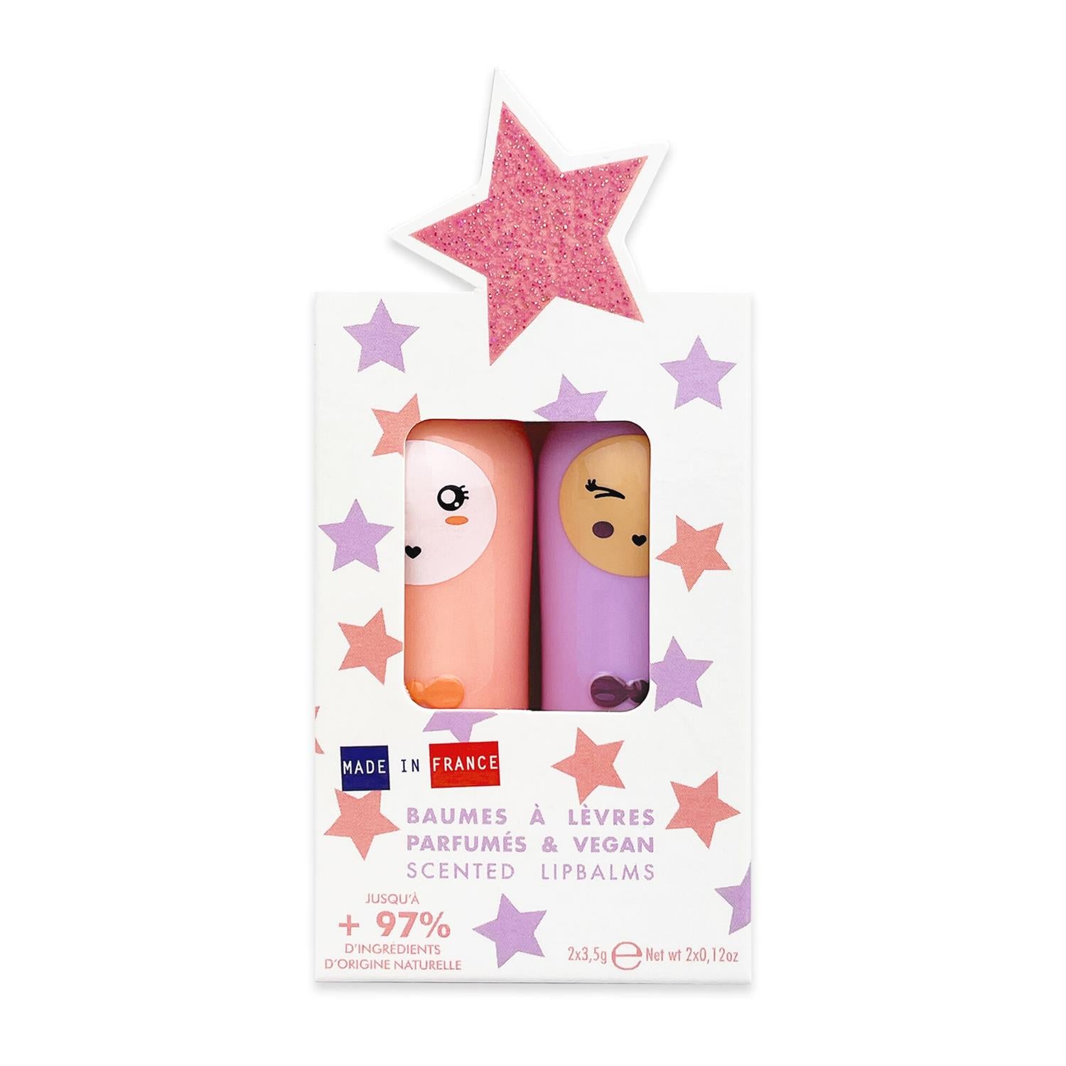 Agathe Duo Lip Blams Gift Set