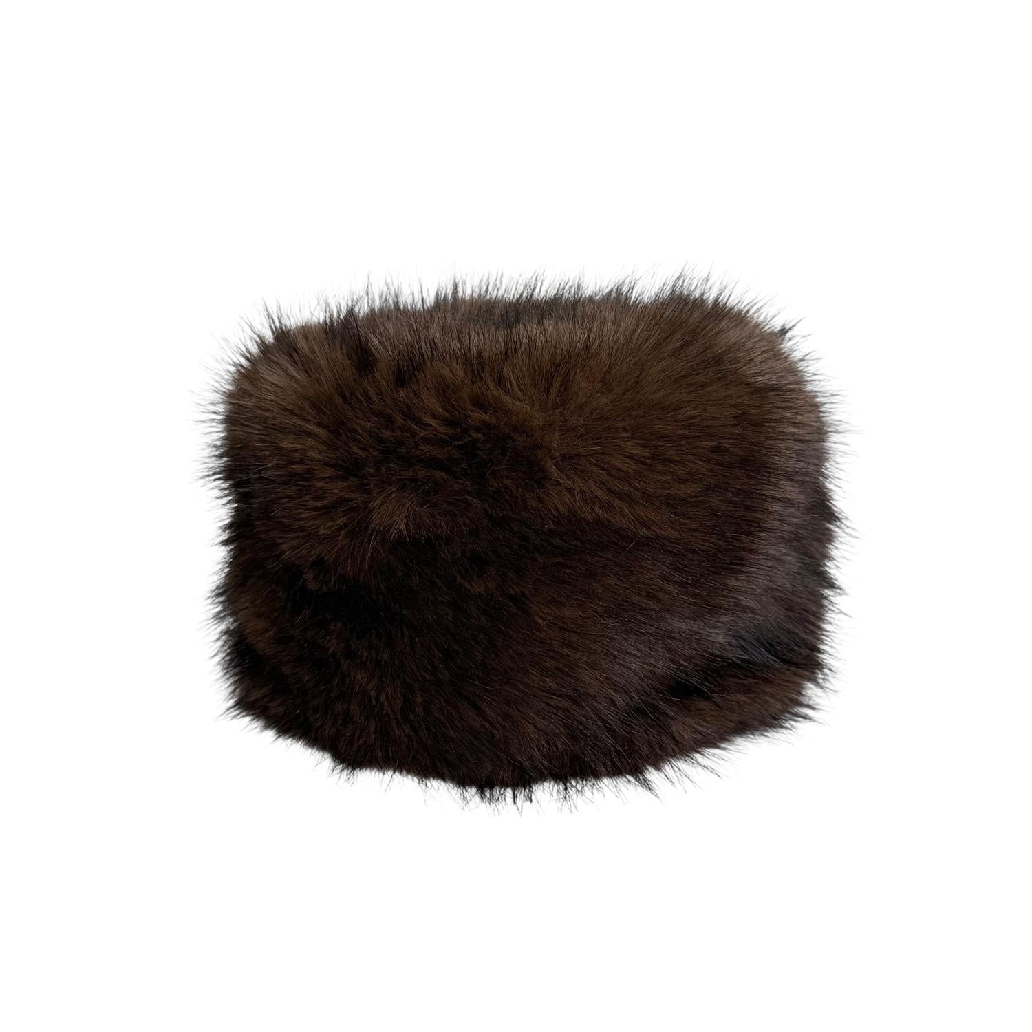 Fluffy Isabella Hatt Dark Brown