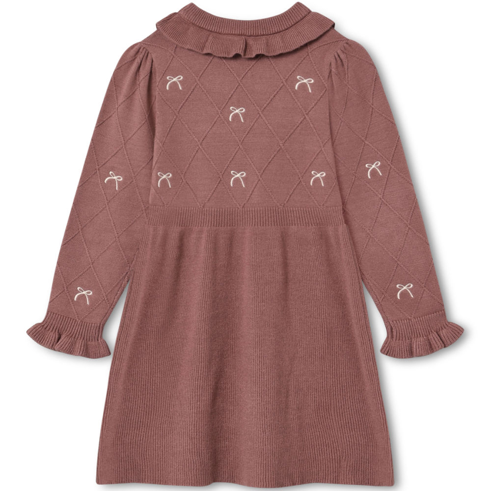 Alon Sløyfe Kjole Ash Rose