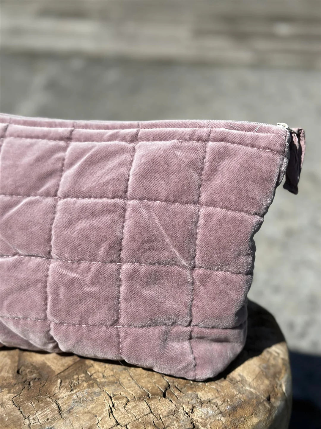 Toalettmappe Velour Woodrose