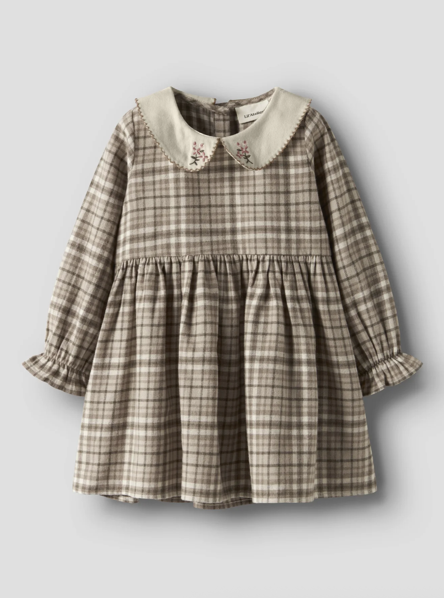 Rebel Ls Dress Mini Sepia Tint