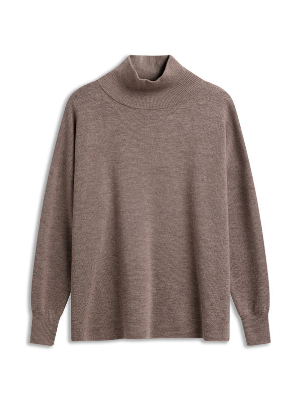 Fernanda Merino Sweater Light Brown