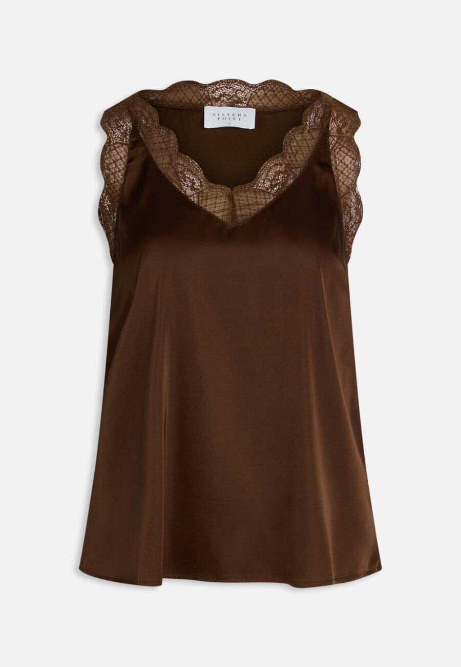 Vara Tank Top Chocolate