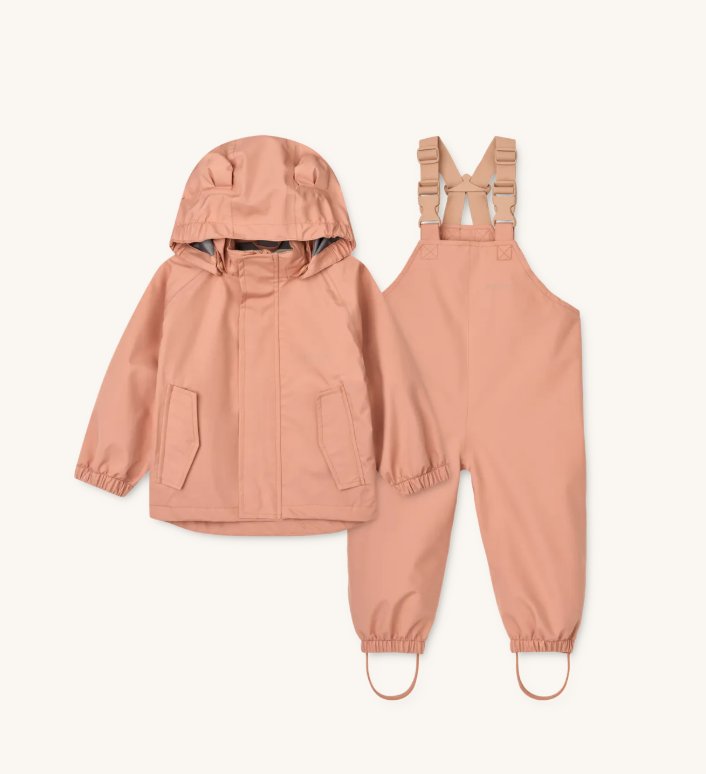 Manu Rainwear Set Tuscany Rose
