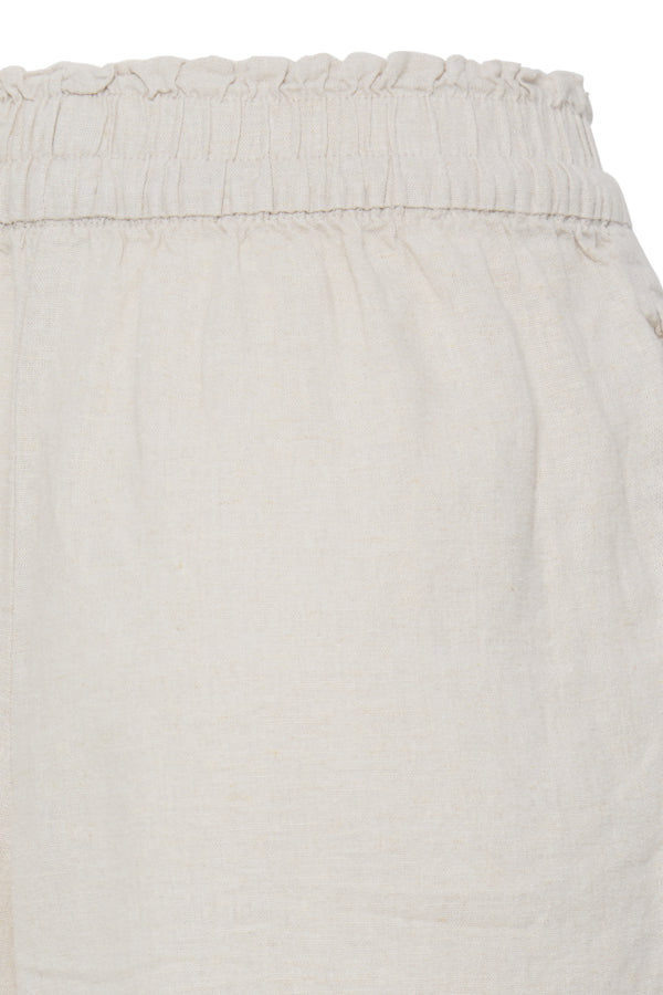 Linno Shorts Natural Ecru