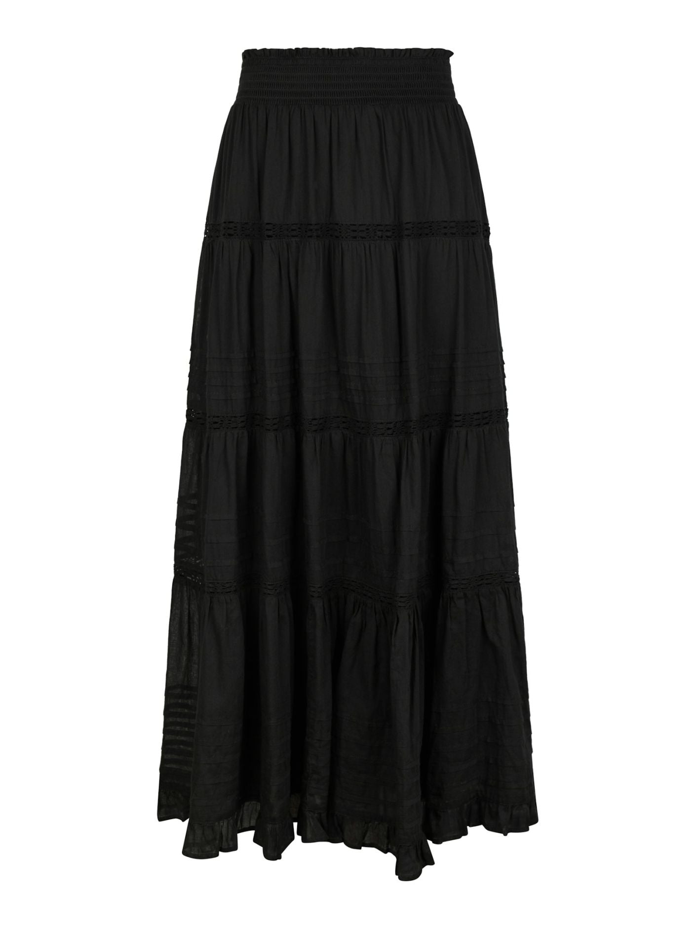 Felicia Voile Skirt Black