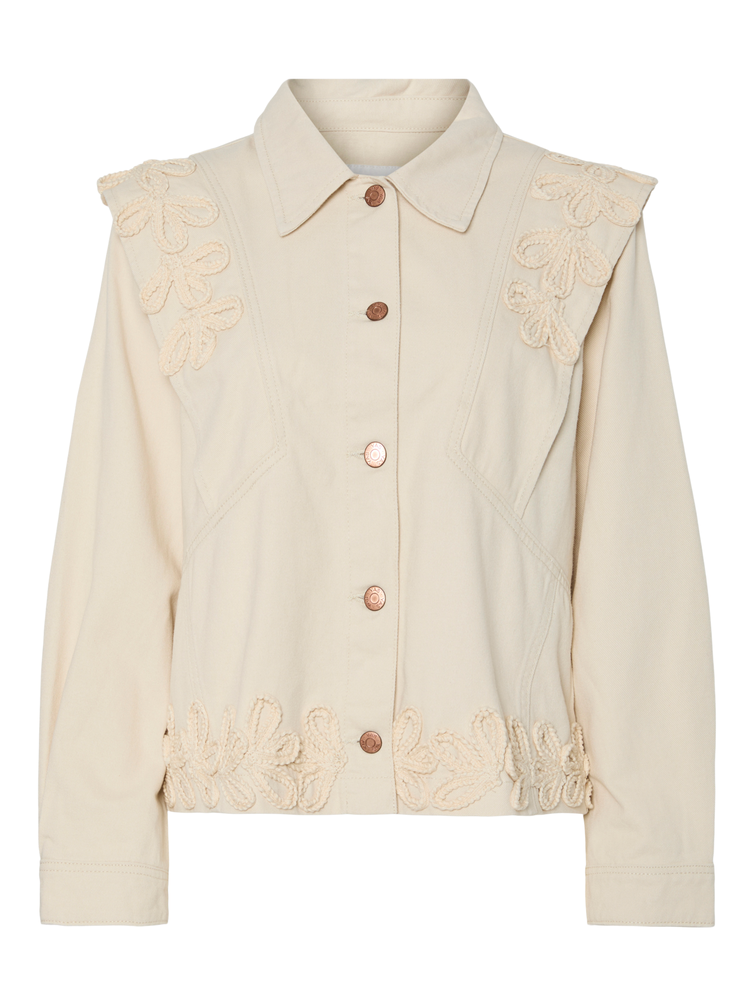 YASLUINA Denim Jacket Birch