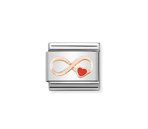Infinity Red Heart Rosegull