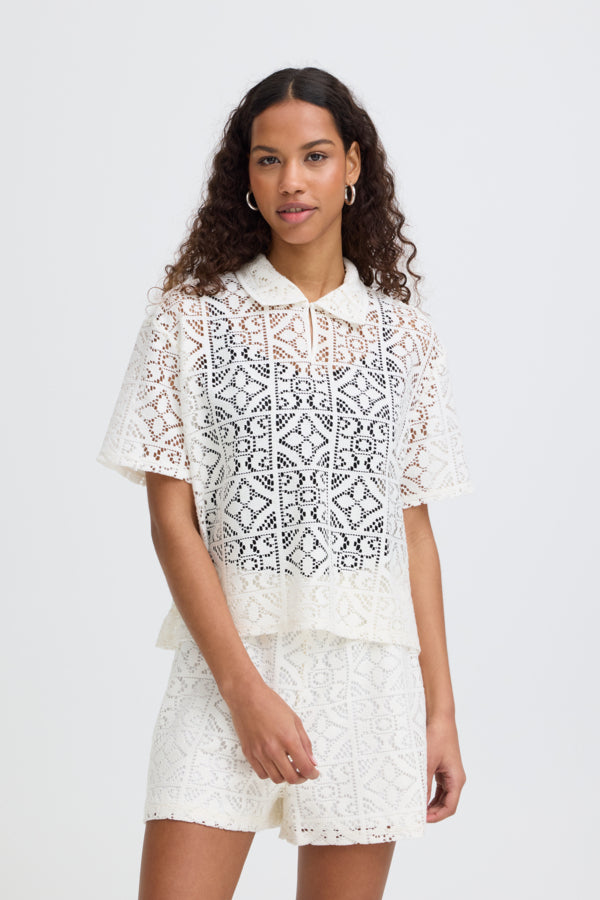 Naima SS Top Cloud Dancer