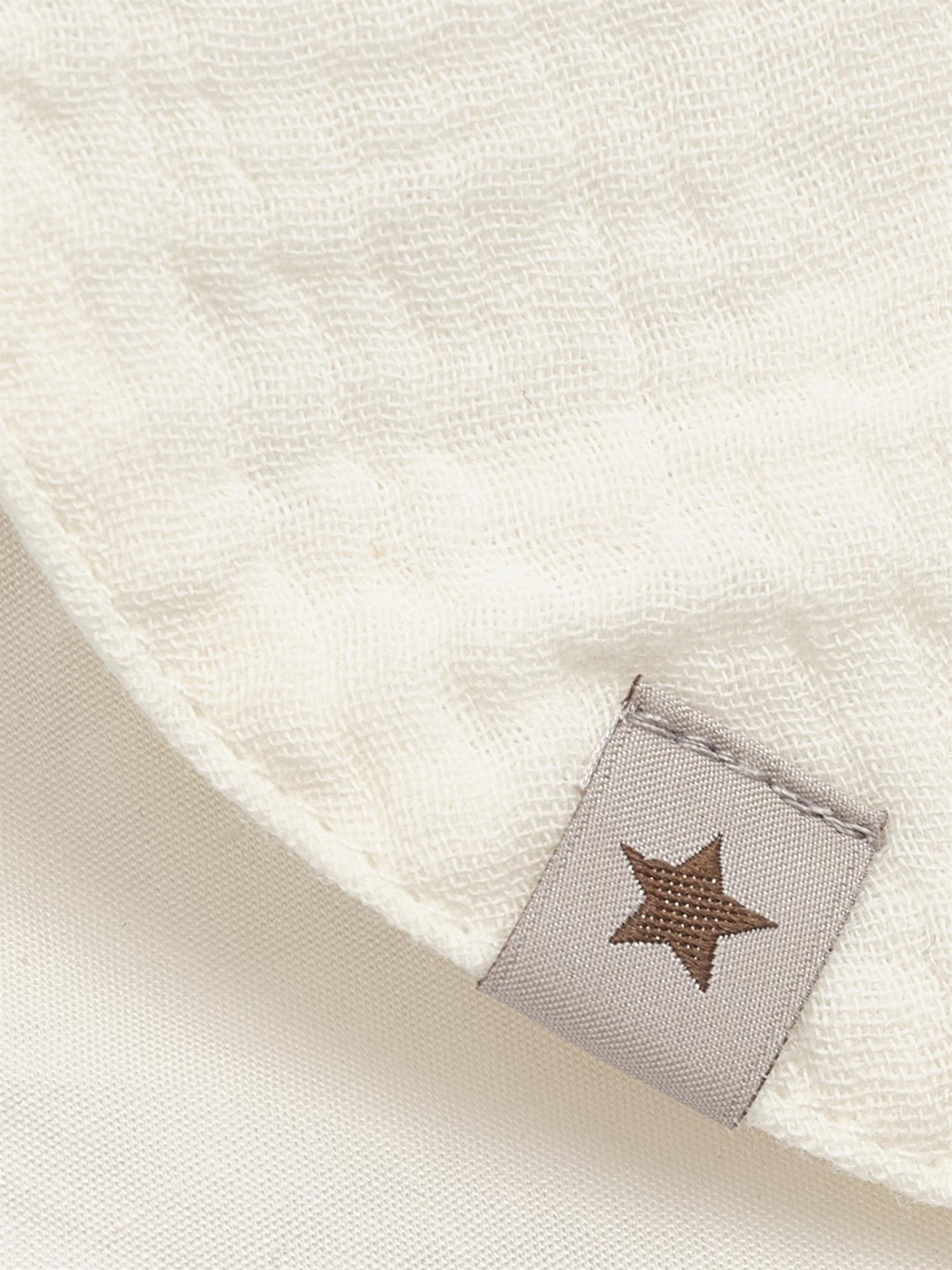 Summer Hat Ears Muslin Antique White