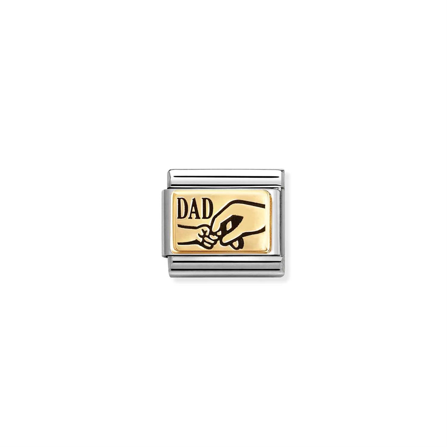 Dad Hand Gold
