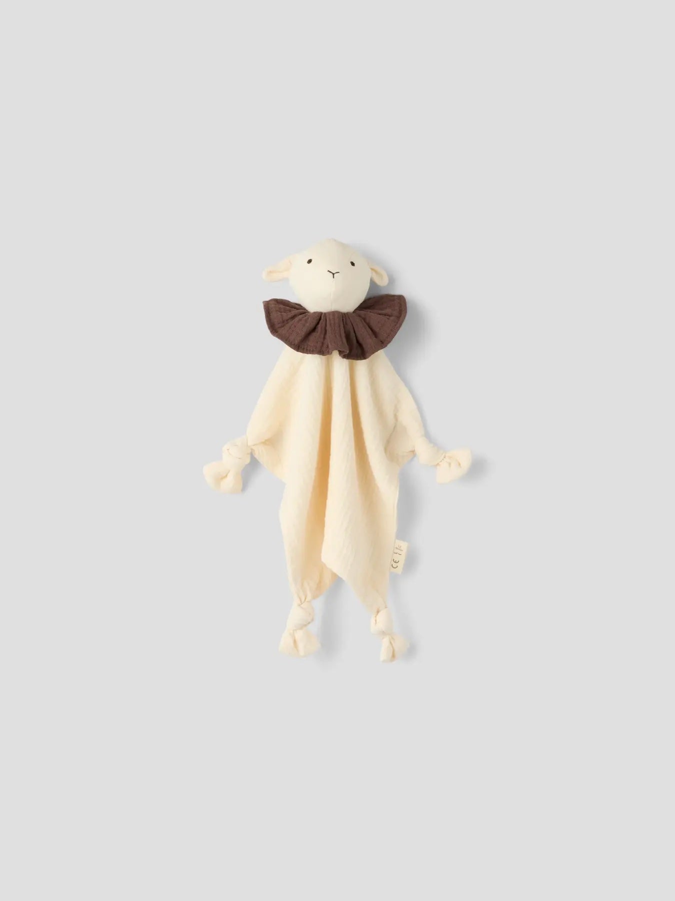 Noa Sheep Cuddle Cloth Turtledove Teak