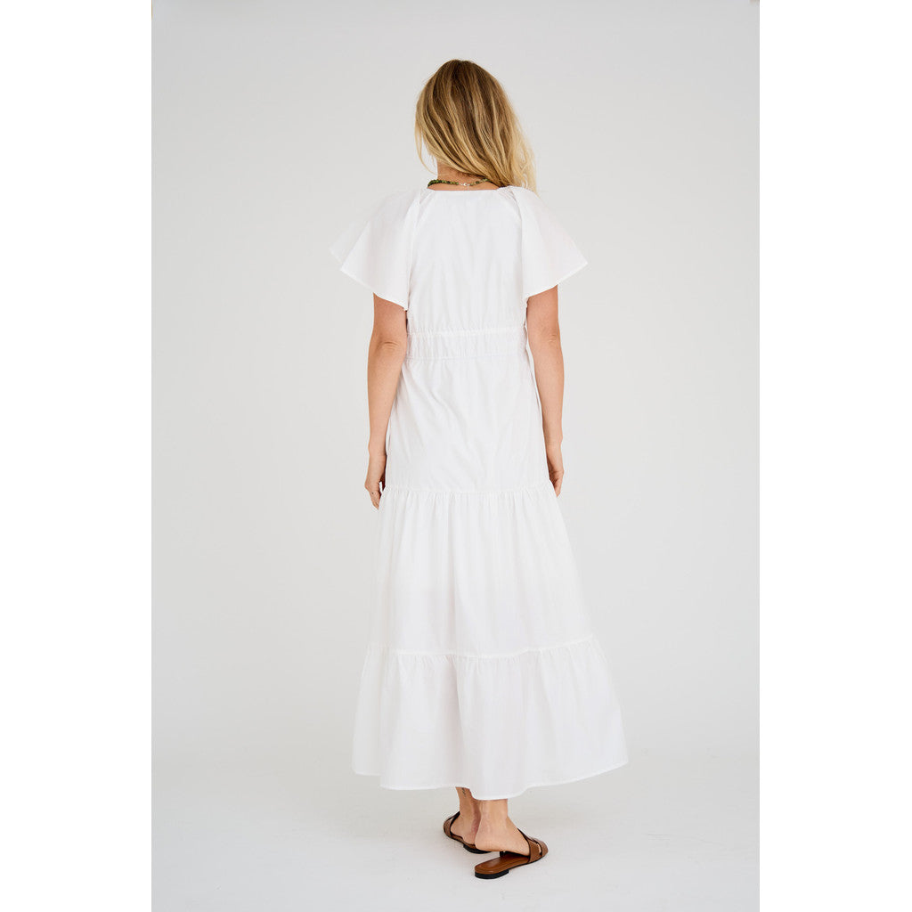 Fransisko Maxi Dress White
