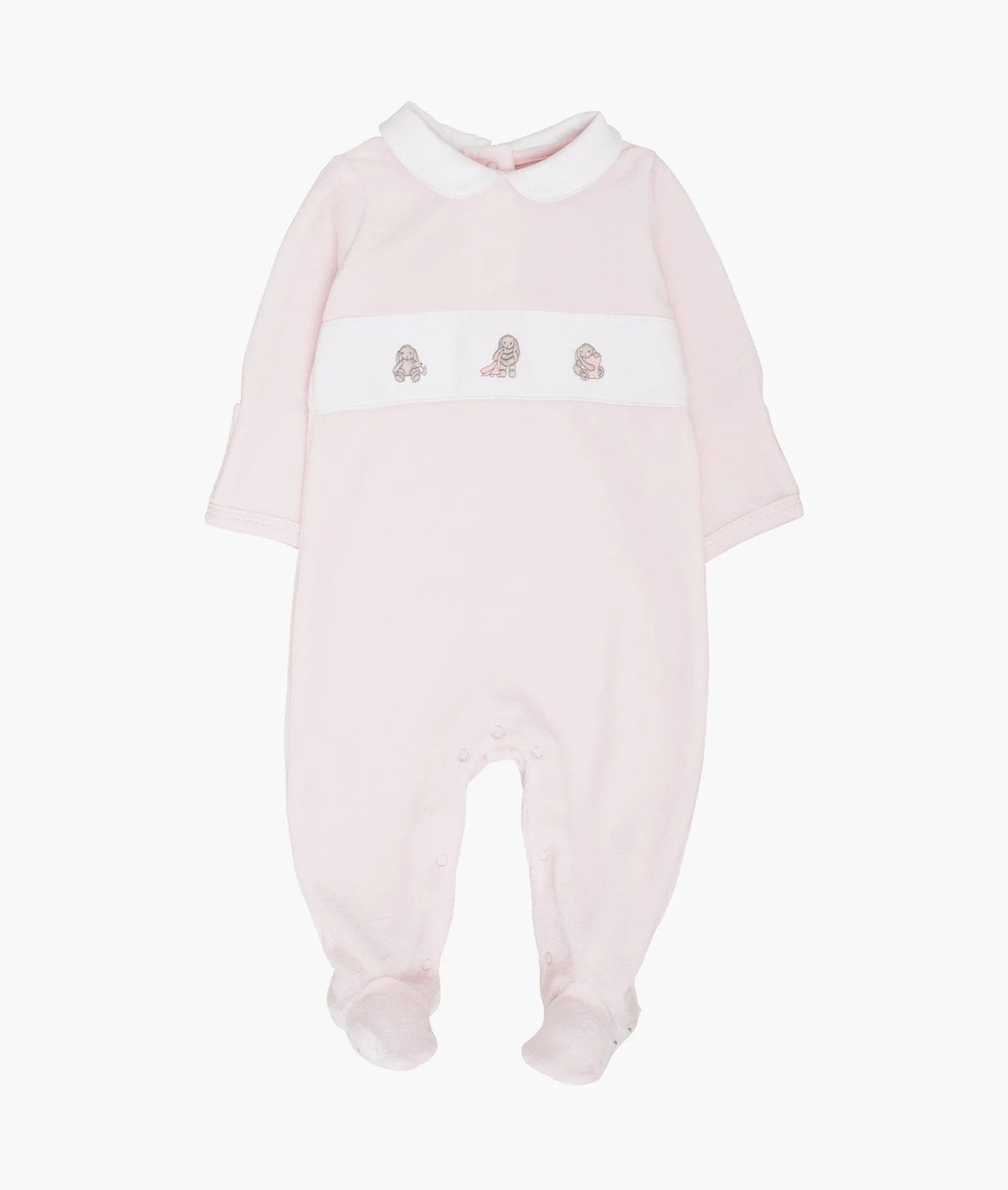 Snuggle Bunny Marley Aubrey Footie Pink