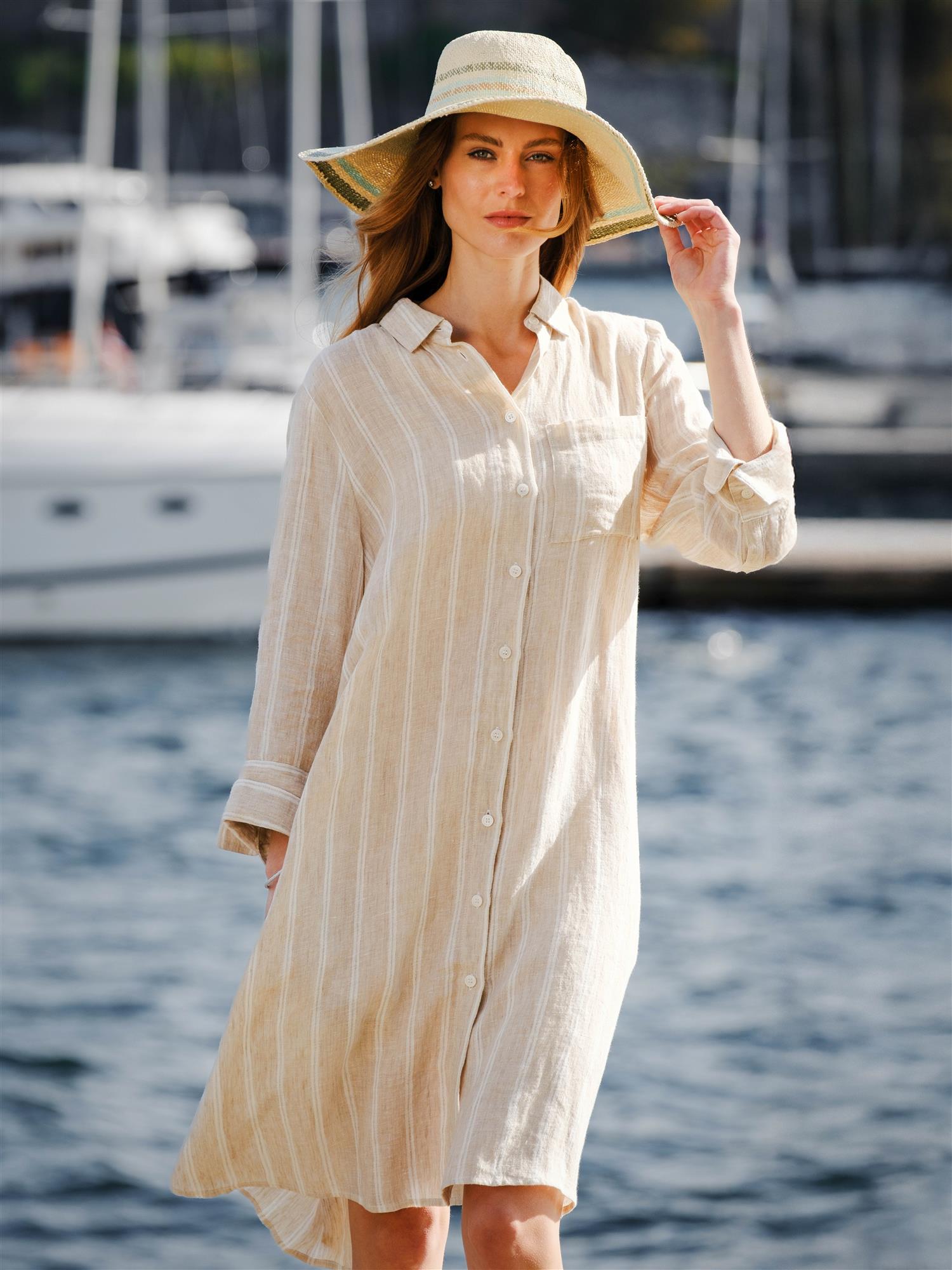 Rosalie Dress Sand