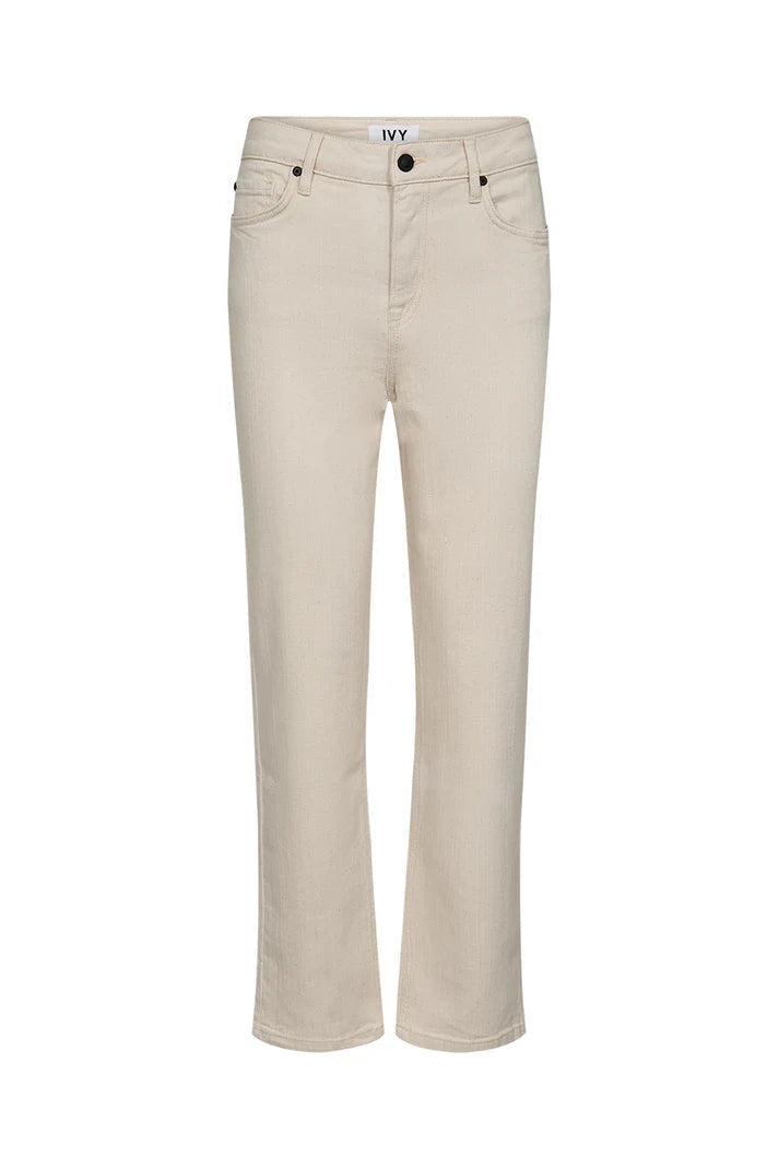 Tonya Jeans Undone Ecru