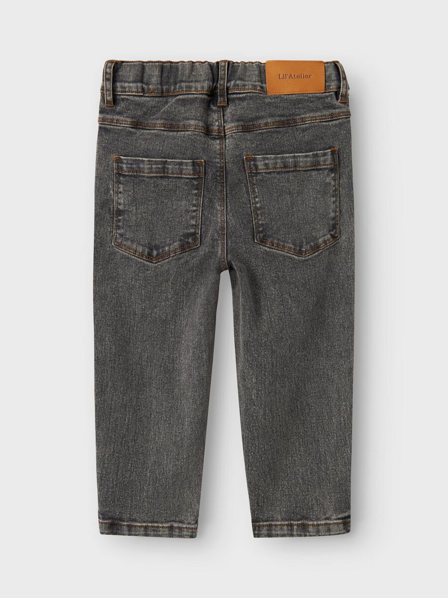 Berlin Baggy Jeans Light Grey Melange