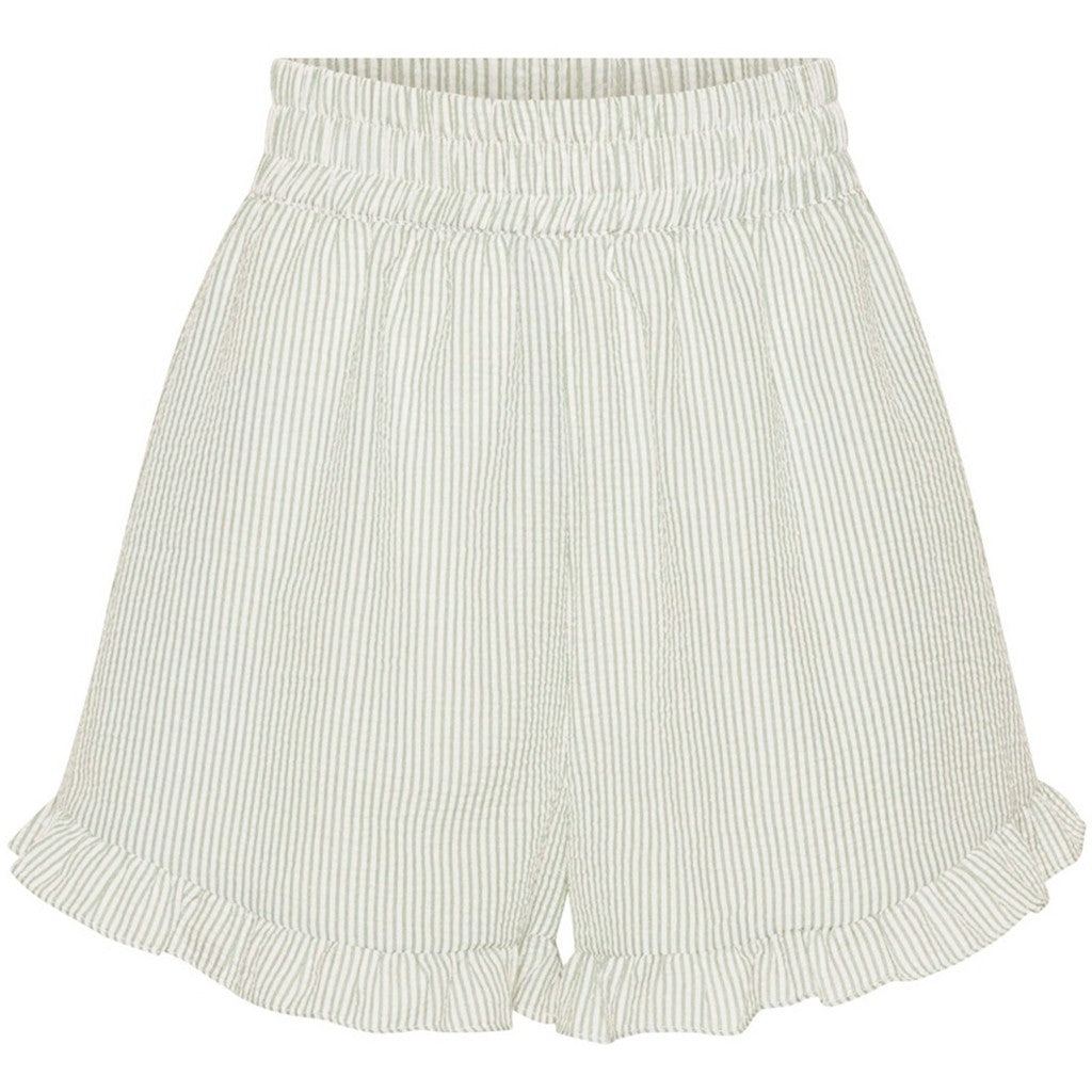 Sonja Shorts Green White