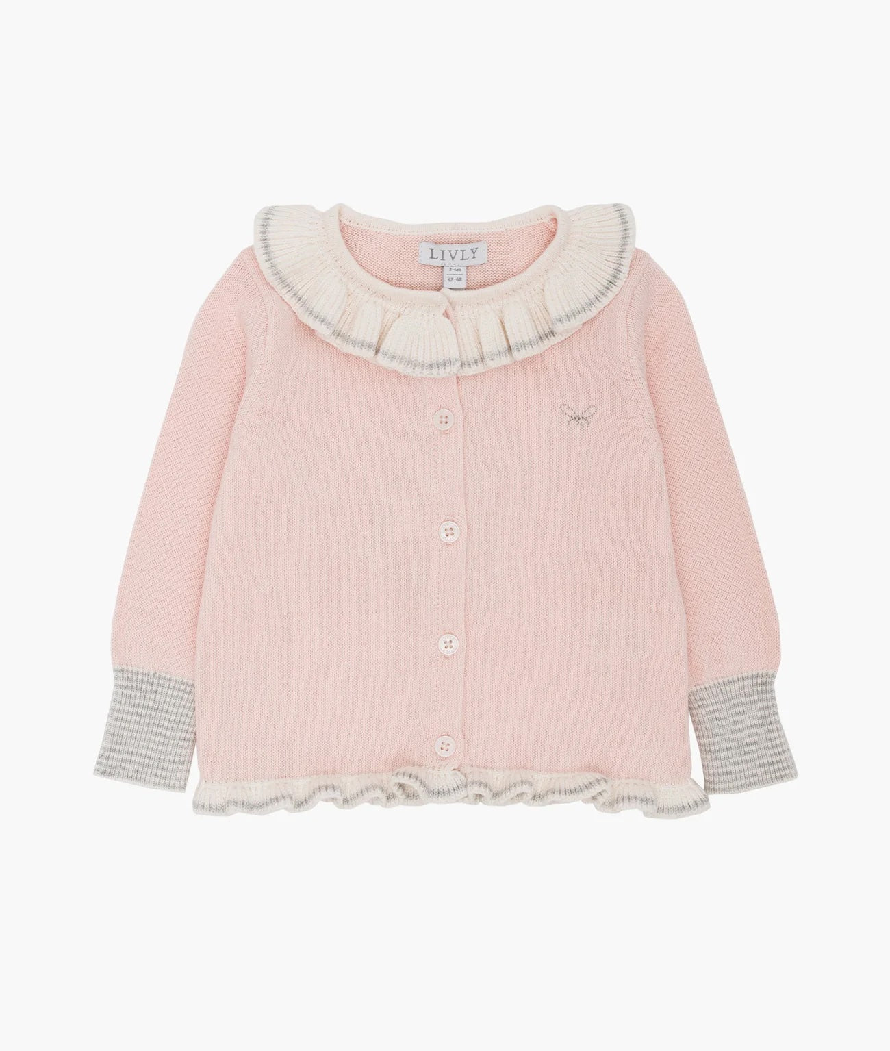 Judith Cardigan Pink