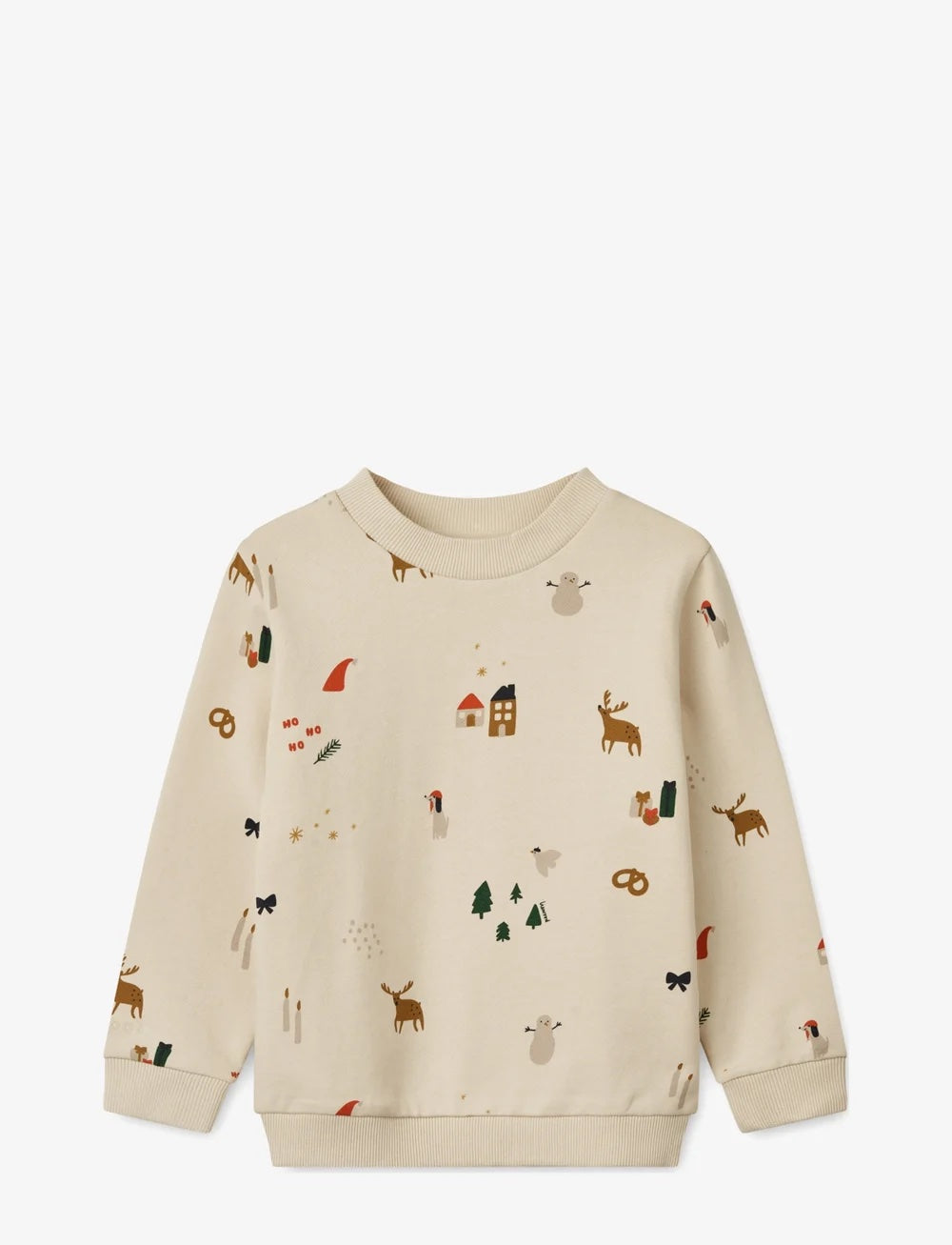 Thora Printed Sweatshirt Holiday/Sandy