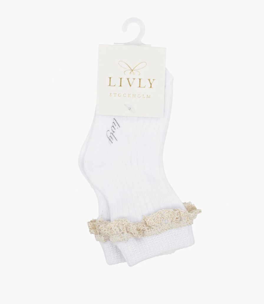 Lace Socks White