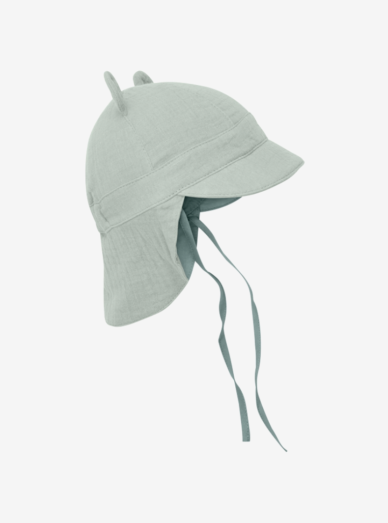 Summer Hat Ears Muslin Lily Pad