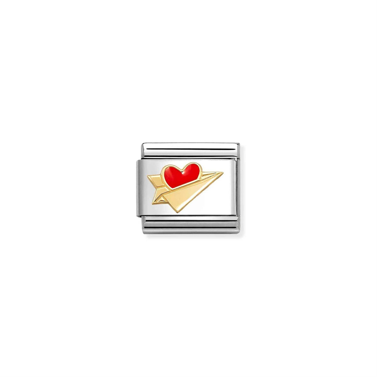Airplane Red Heart