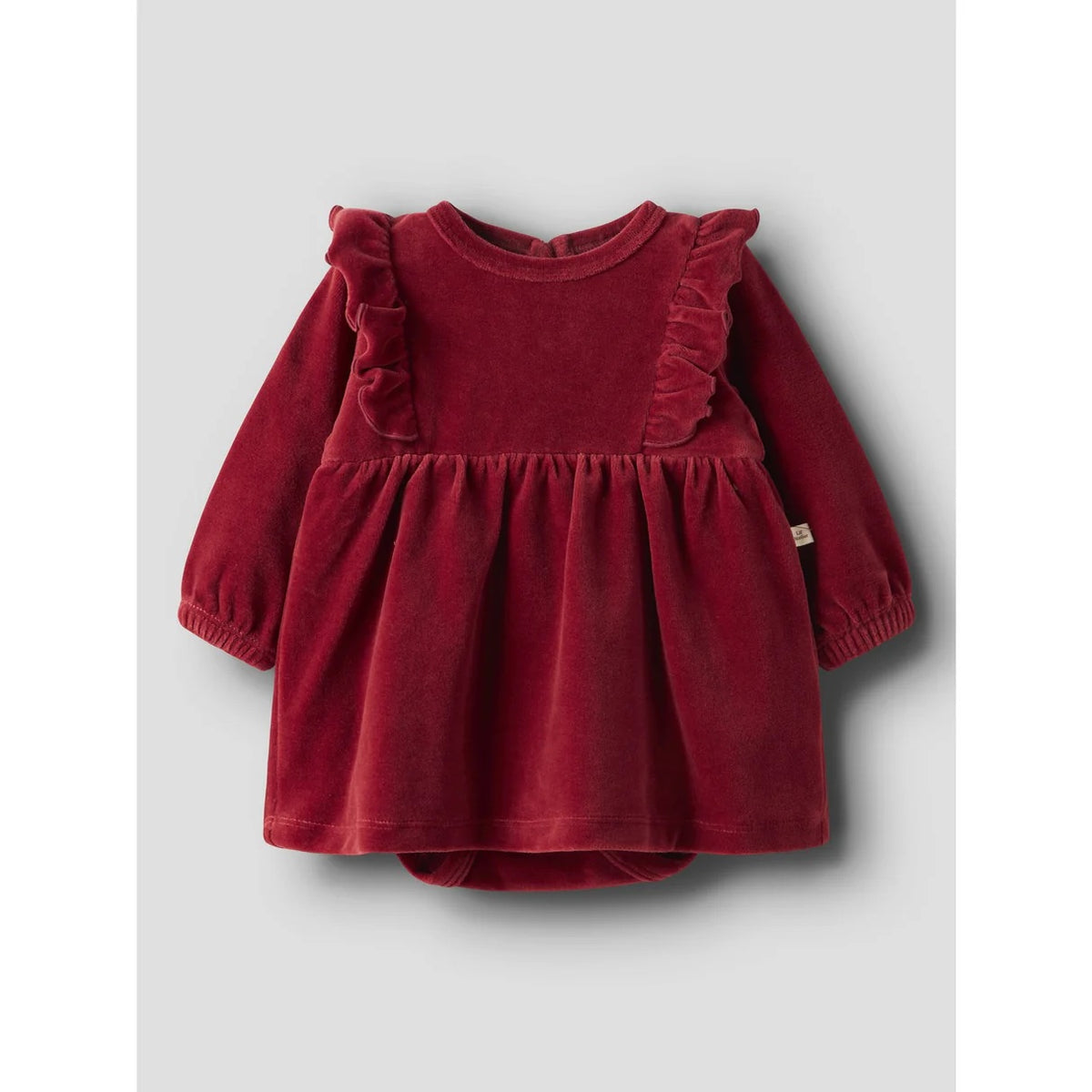Saga Sag Ls Body Dress Baby Red Dahlia