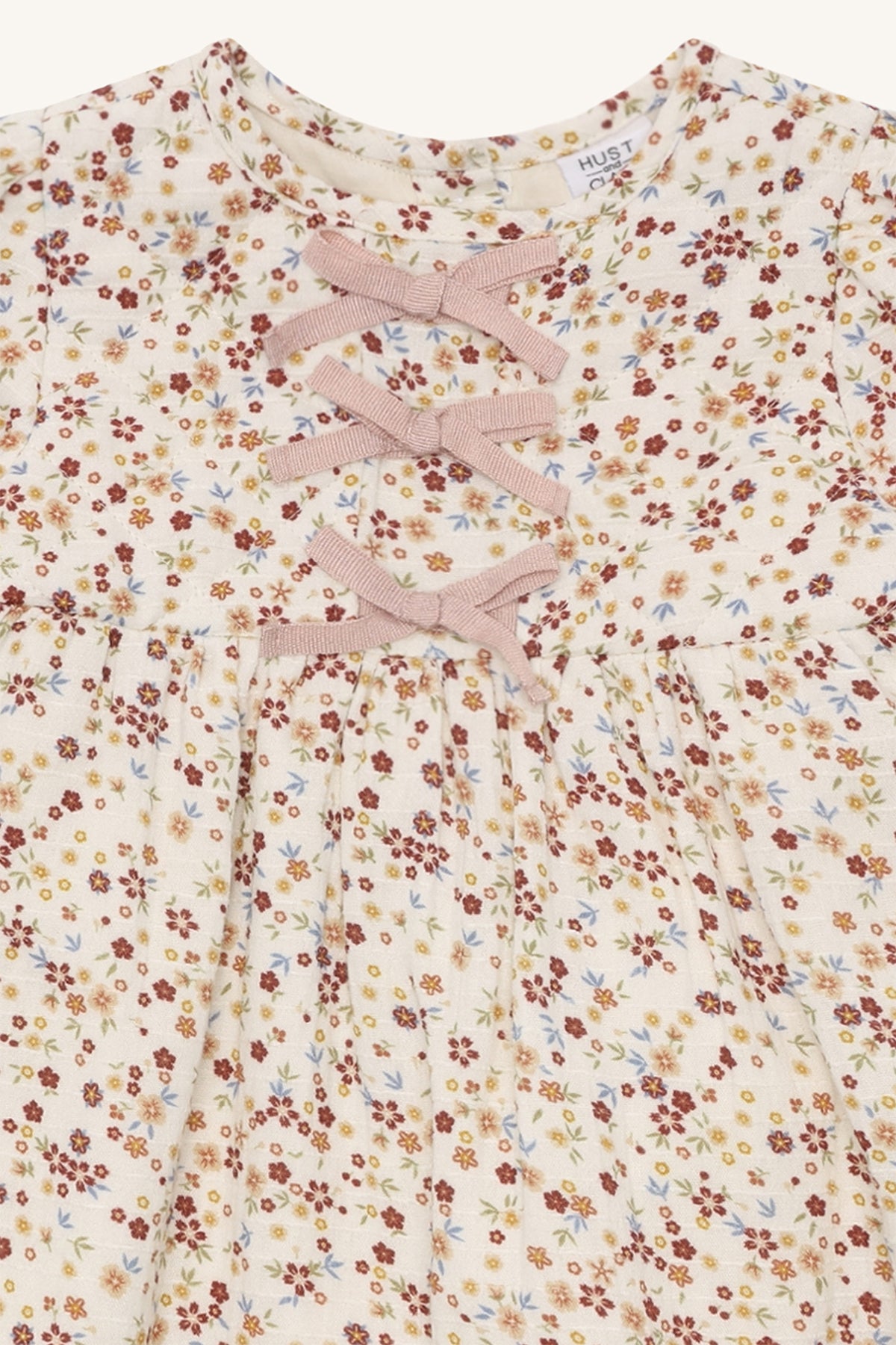 Karoline AOP Little Small French Oak Kjole