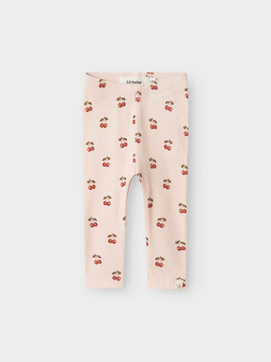 Lavo Elf Slim Legging Silver Peonny/Cherry