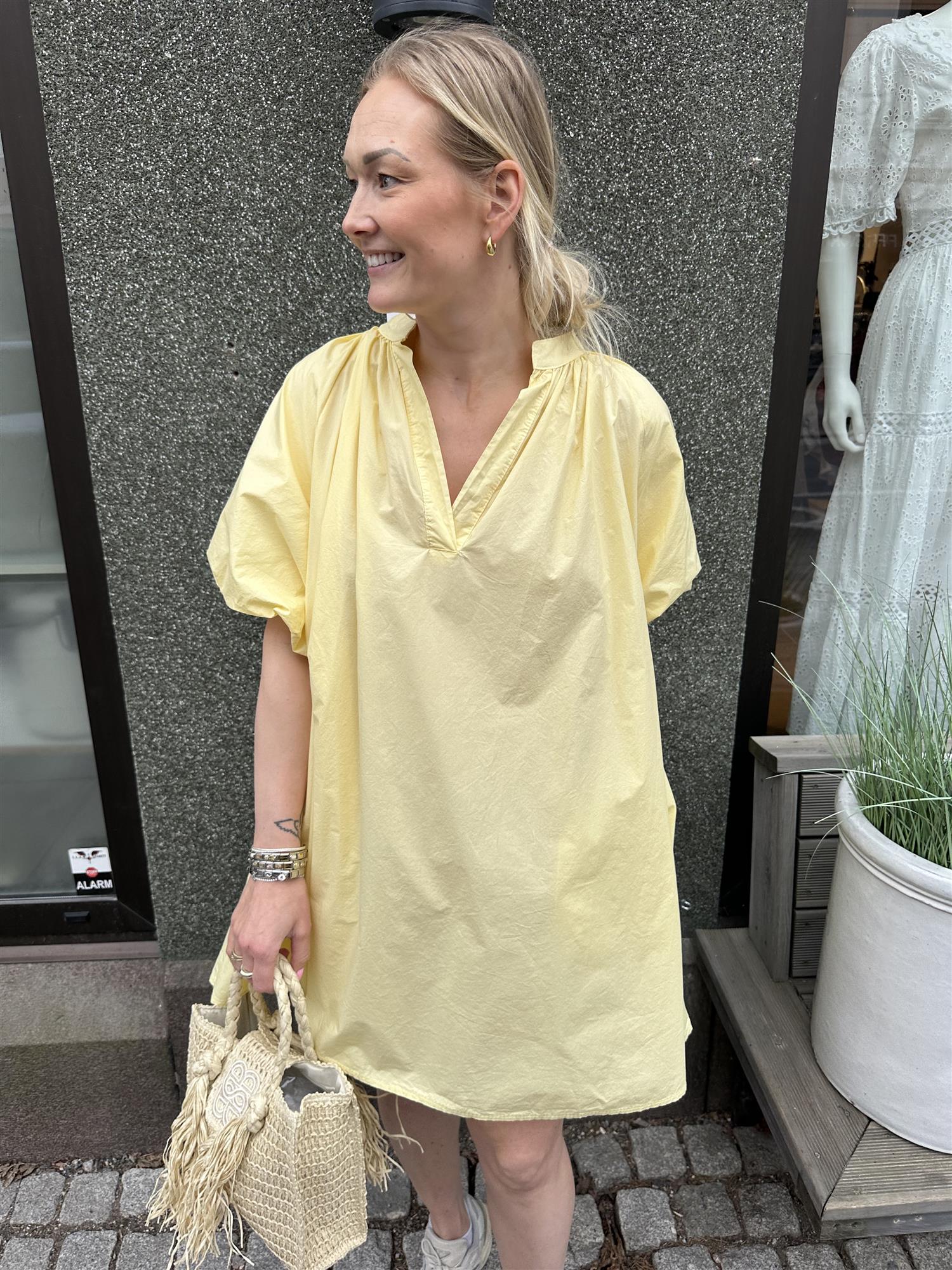Balloon Dress Yellow