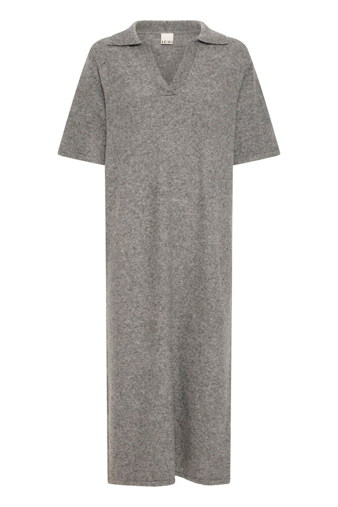 Dasila Dress Asphalt Melange Grey