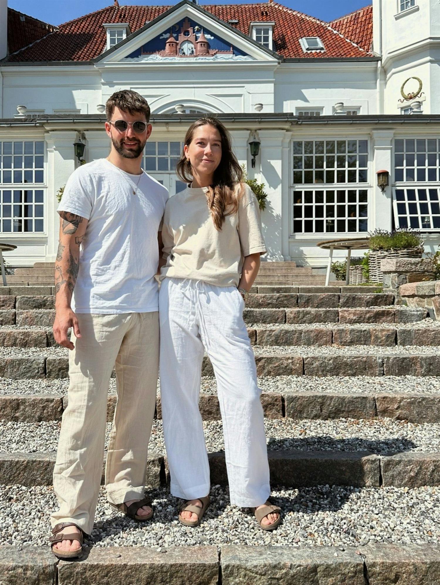 Sonar Linen Pants White