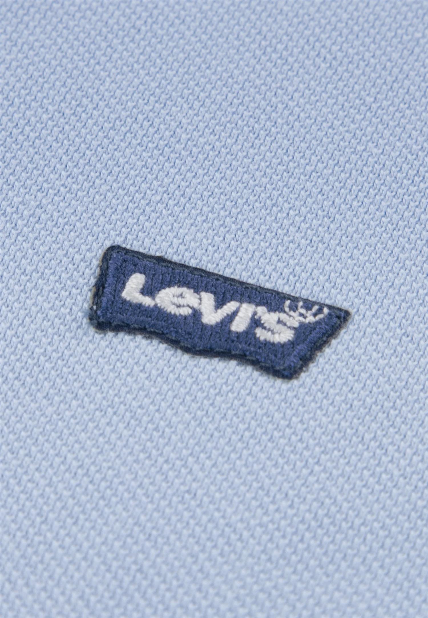 LVB Back Neck Tape Polo Chambray Blue Levi's