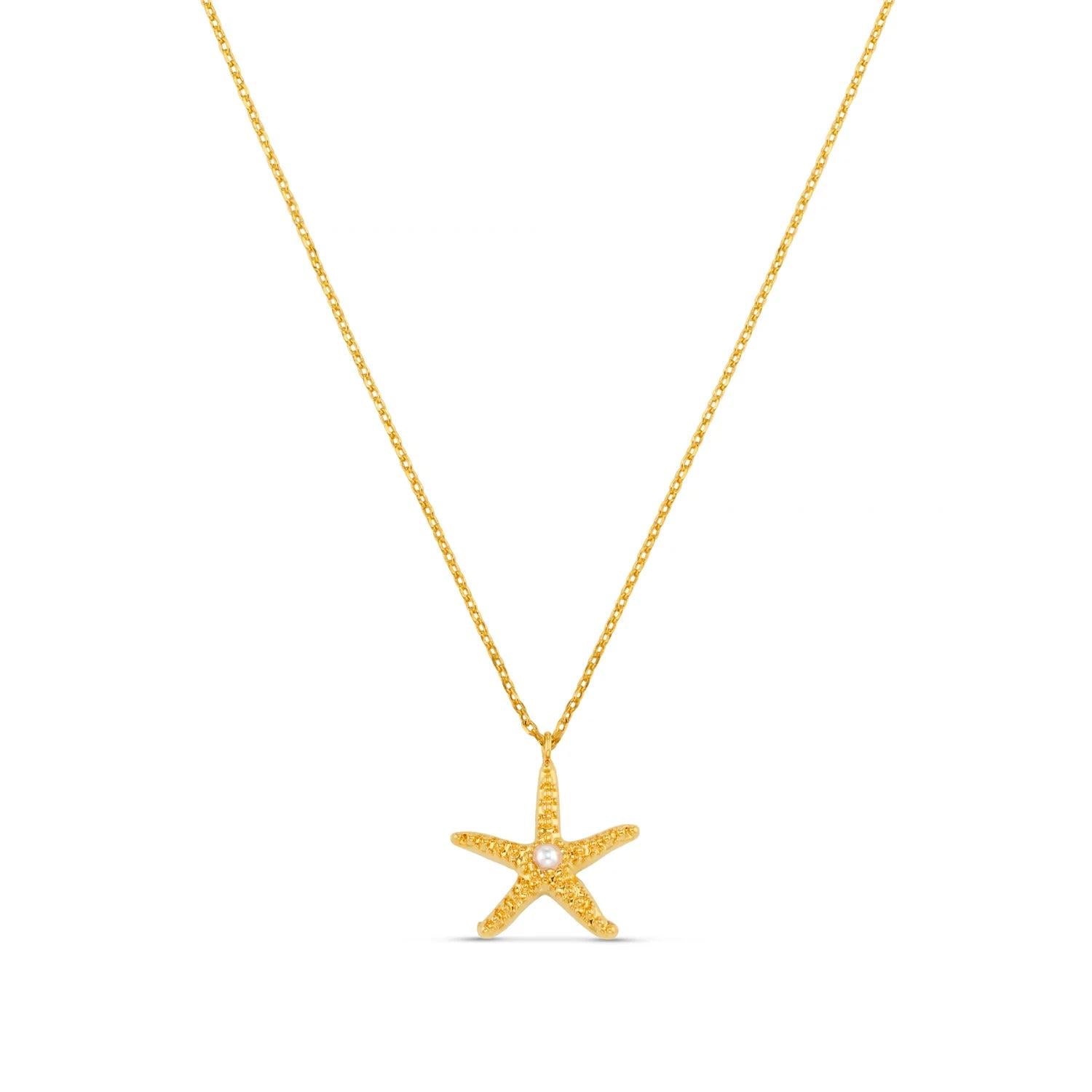 Starfish Gold Necklace
