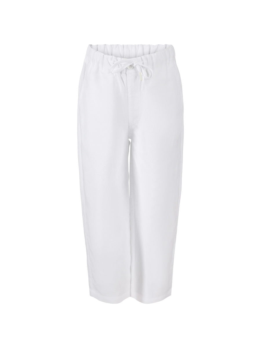 Nicolai Linen Pants White