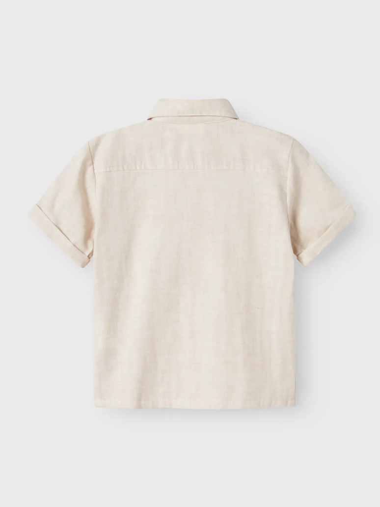 Tarou Loose Shirt Bleached Sand