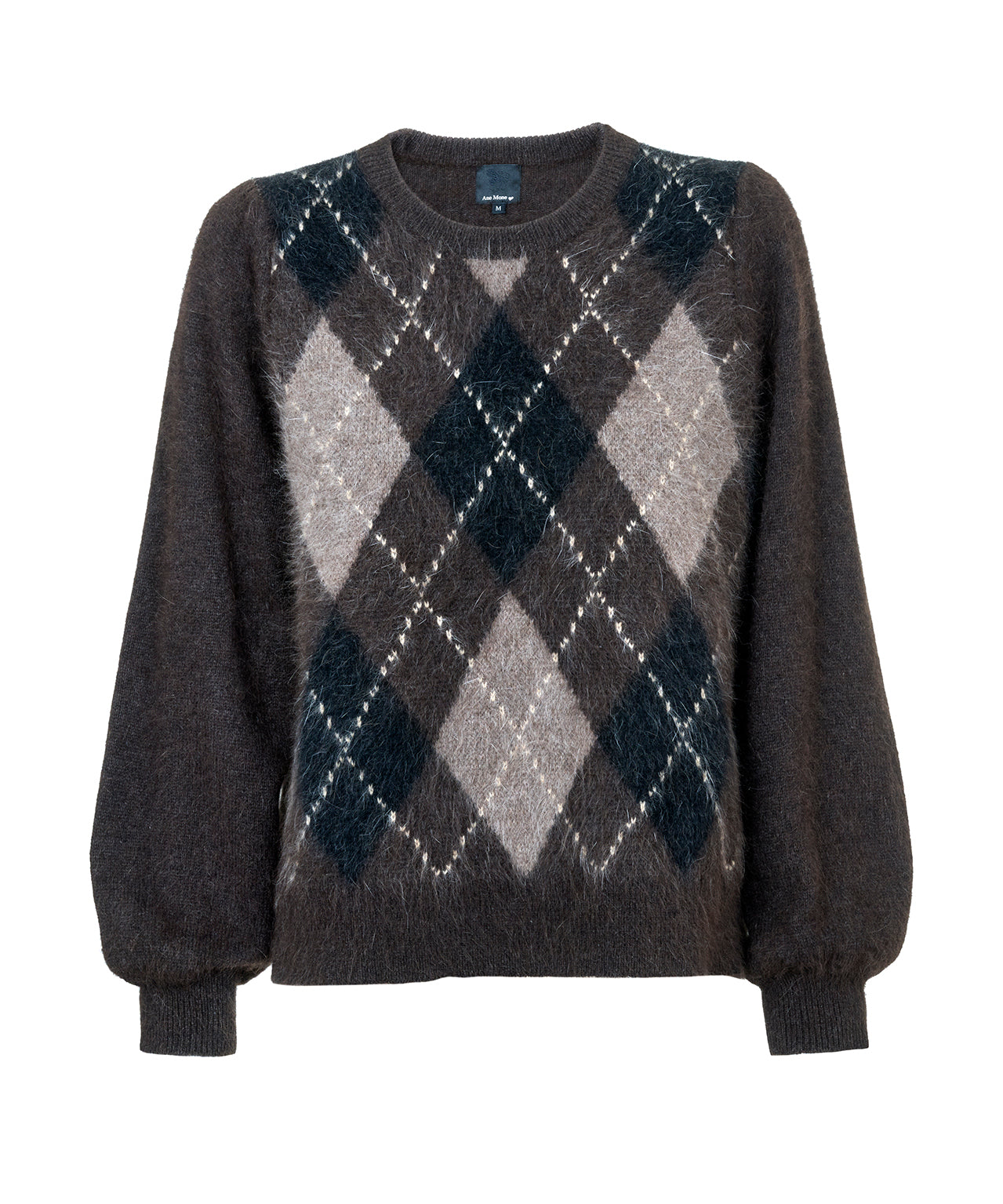 Argyle Sweater Brown